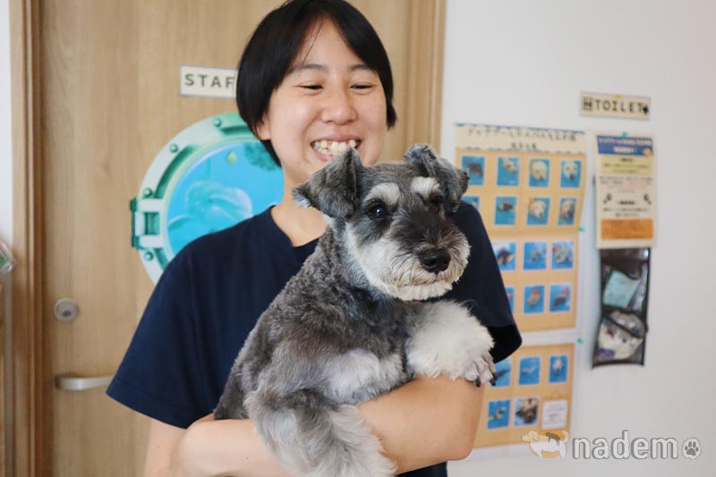 ドッグプールRANA代表の小山裕貴美さん